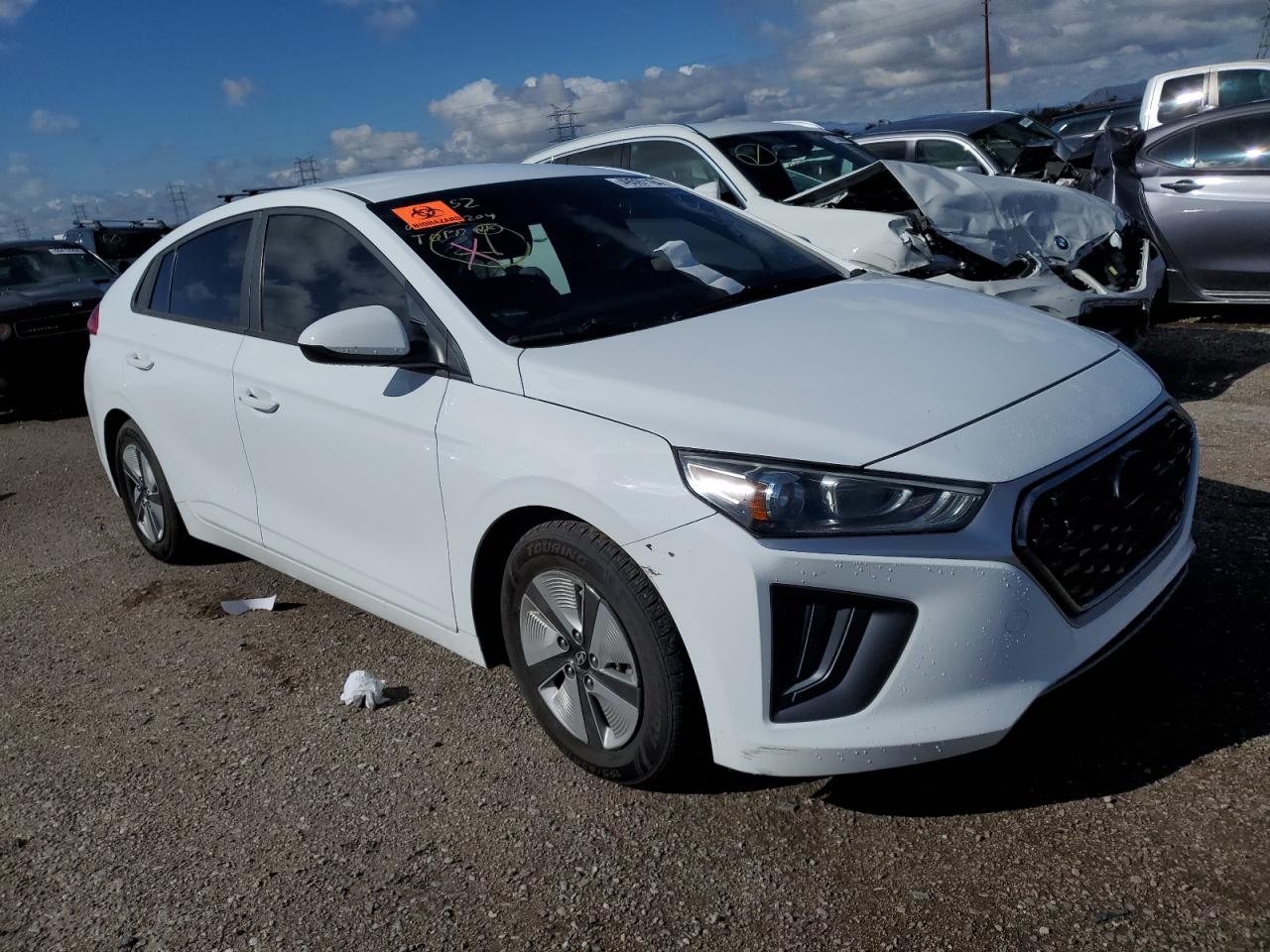 2022 HYUNDAI IONIQ BLUE VIN:KMHC65LC7NU273589