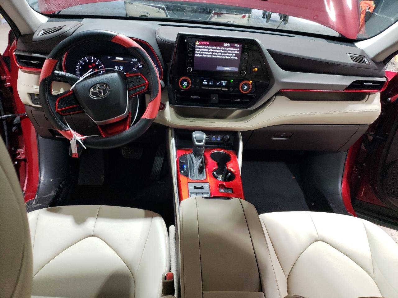 2022 TOYOTA HIGHLANDER XLE VIN:5TDGZRBHXNS195959