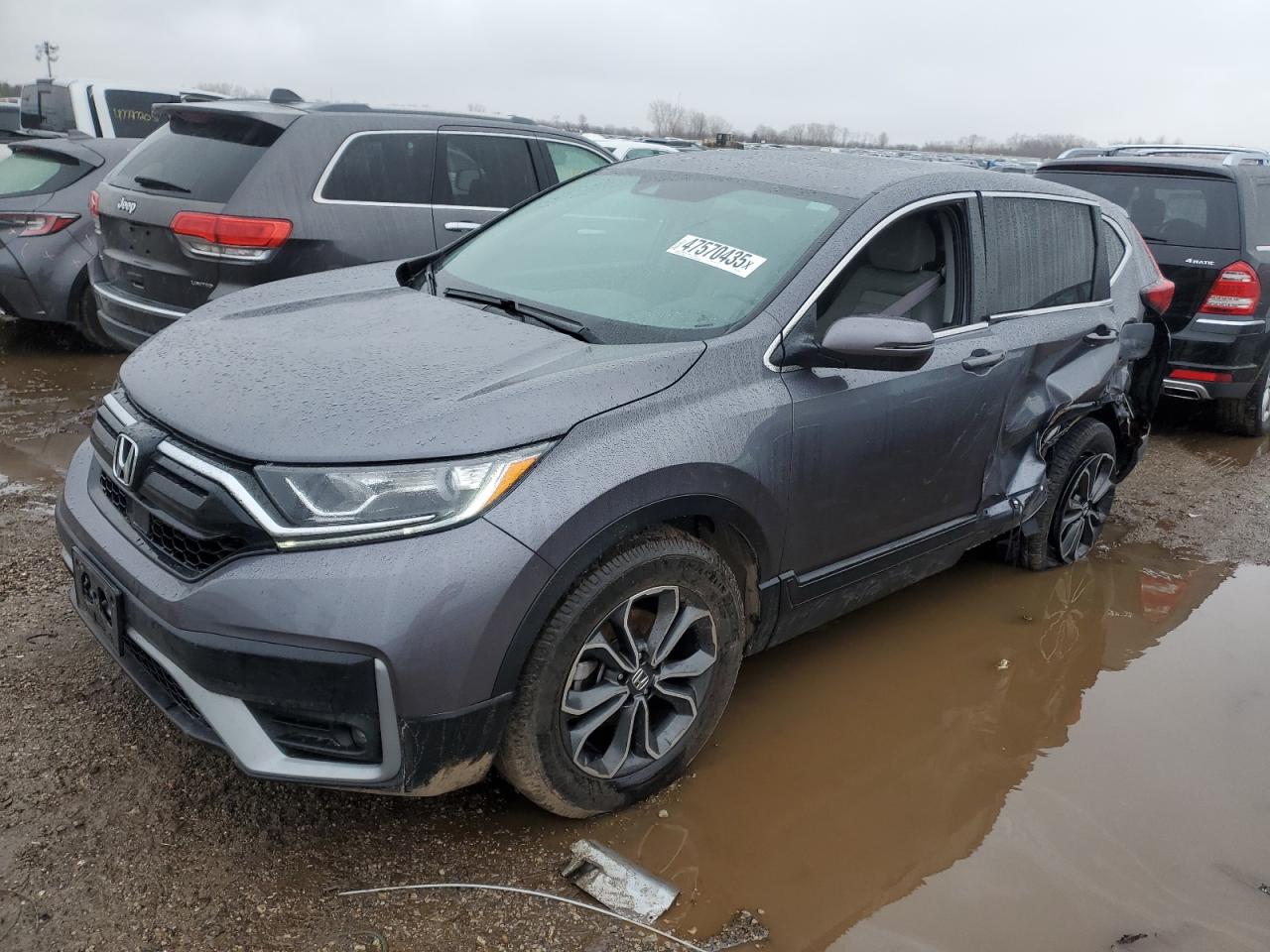 2022 HONDA CR-V EX VIN:2HKRW2H56NH634327