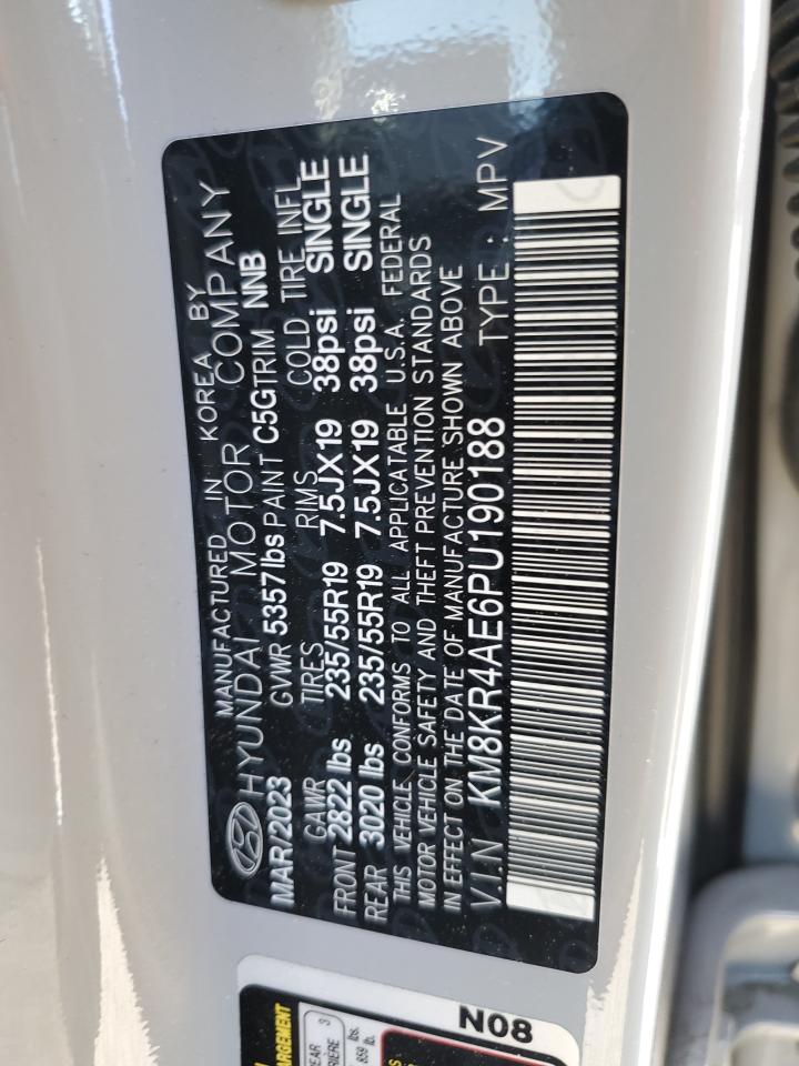 2023 HYUNDAI IONIQ 5 LIMITED VIN:KM8KR4AE6PU190188