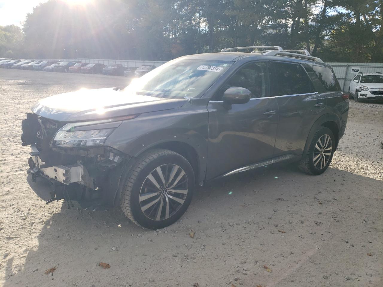 2022 NISSAN PATHFINDER PLATINUM VIN:5N1DR3DK6NC248985