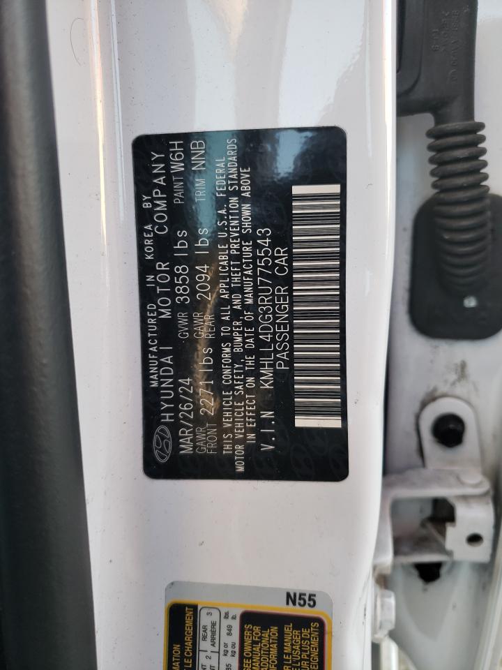 2024 HYUNDAI ELANTRA SE VIN:KMHLL4DG3RU775543