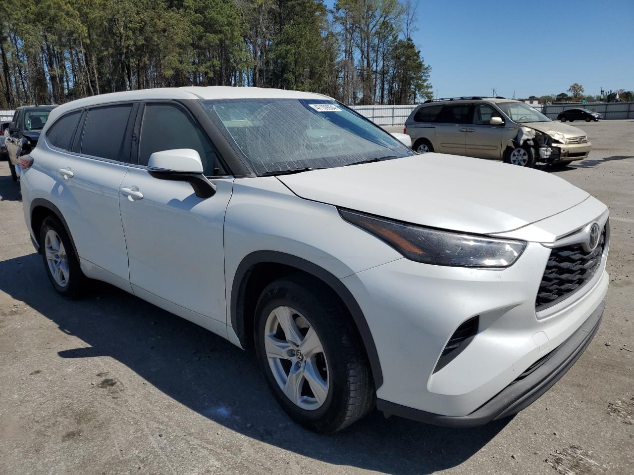 2022 TOYOTA HIGHLANDER L VIN:5TDCZRAH7NS117803