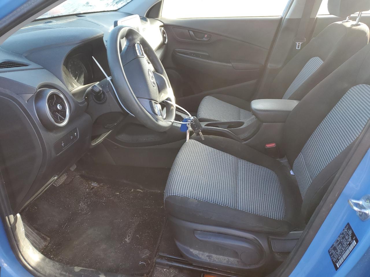 2022 HYUNDAI KONA SEL VIN:KM8K2CAB5NU768606