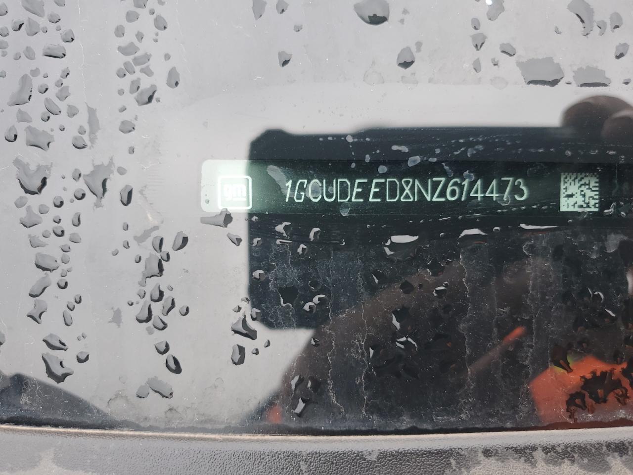 2022 CHEVROLET SILVERADO K1500 RST VIN:1GCUDEED8NZ614473