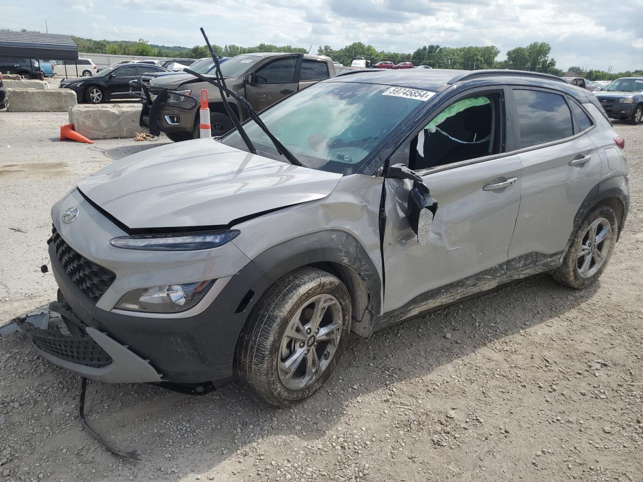 2023 HYUNDAI KONA SEL VIN:KM8K62AB8PU997170