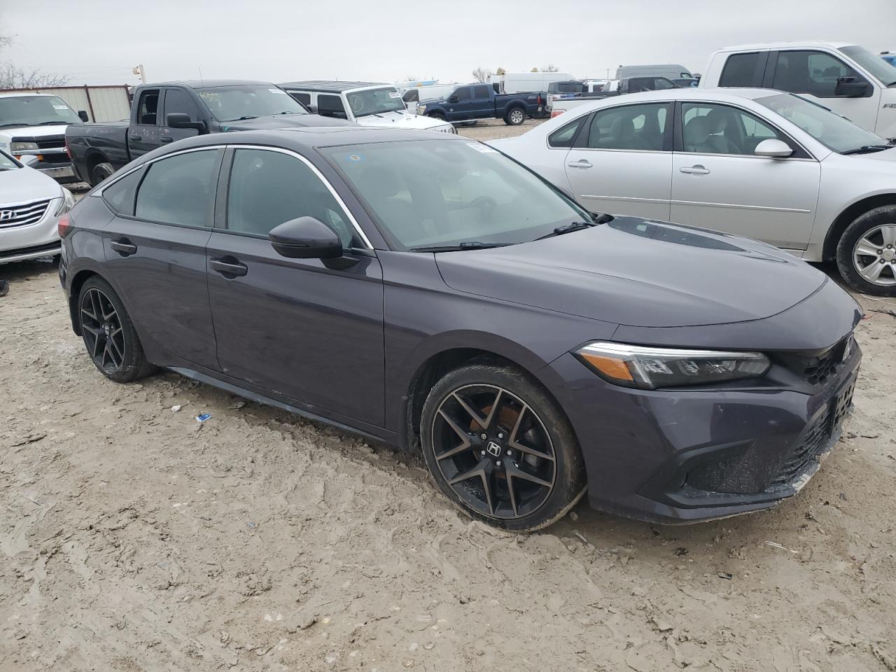 2022 HONDA CIVIC SPORT TOURING VIN:19XFL1H85NE009700