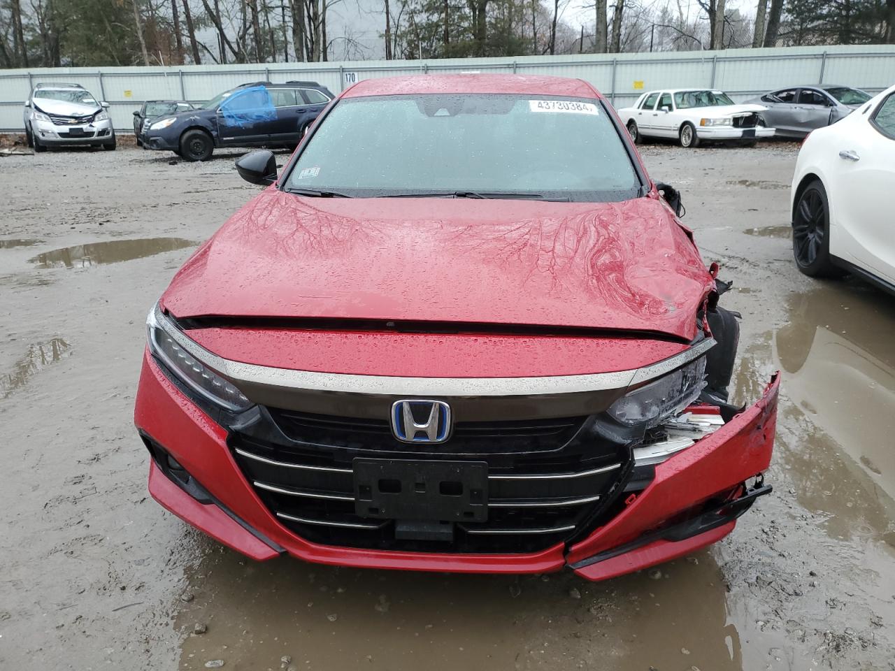 2022 HONDA ACCORD HYBRID SPORT VIN:1HGCV3F28NA015387