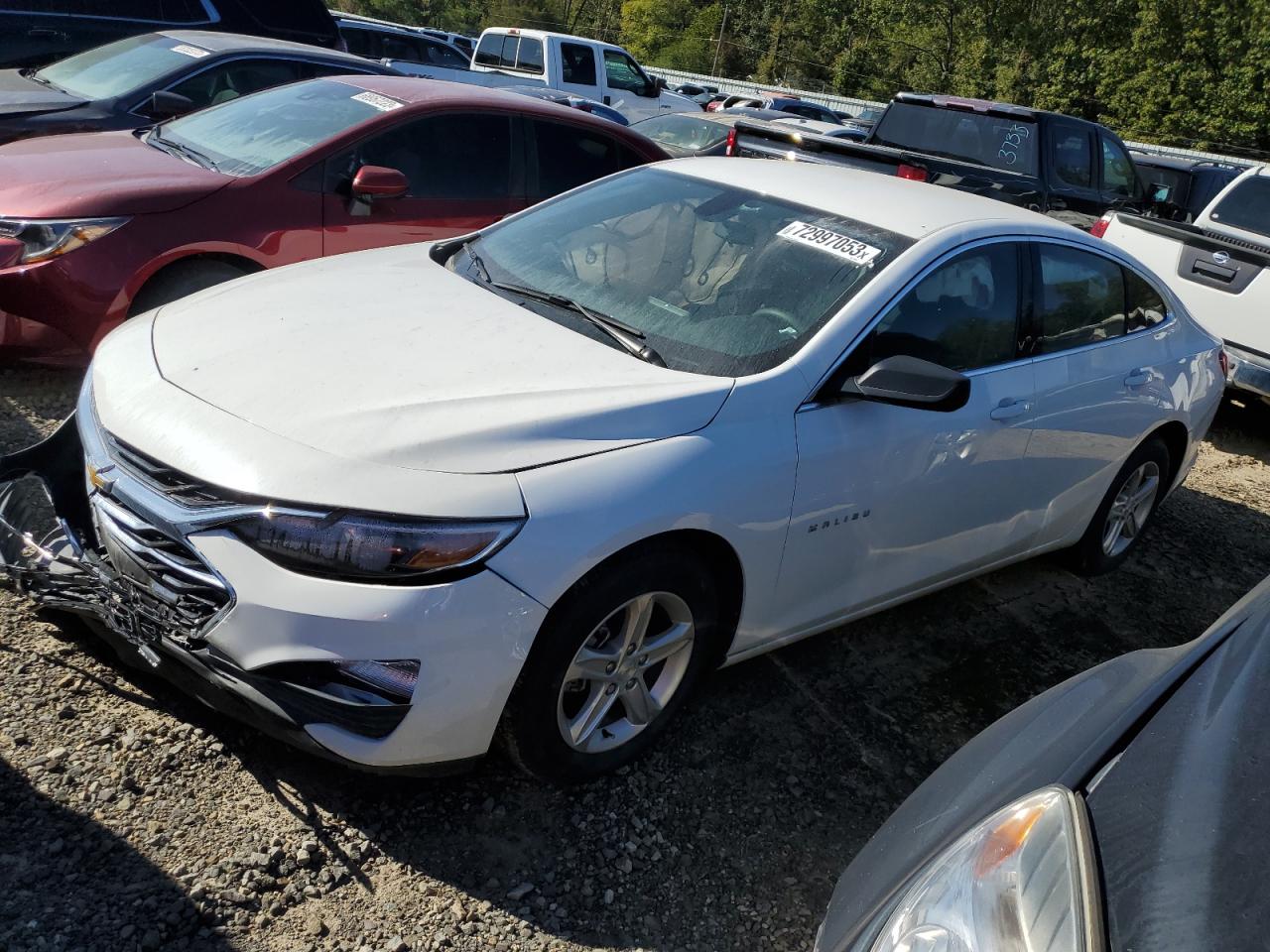 2022 CHEVROLET MALIBU LS VIN:1G1ZB5ST2NF196767