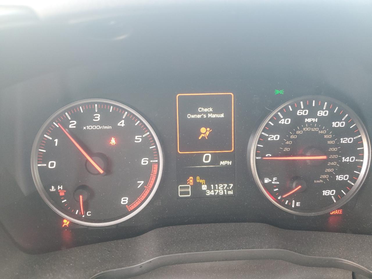 2022 SUBARU WRX LIMITED VIN:JF1VBAL63N9009385