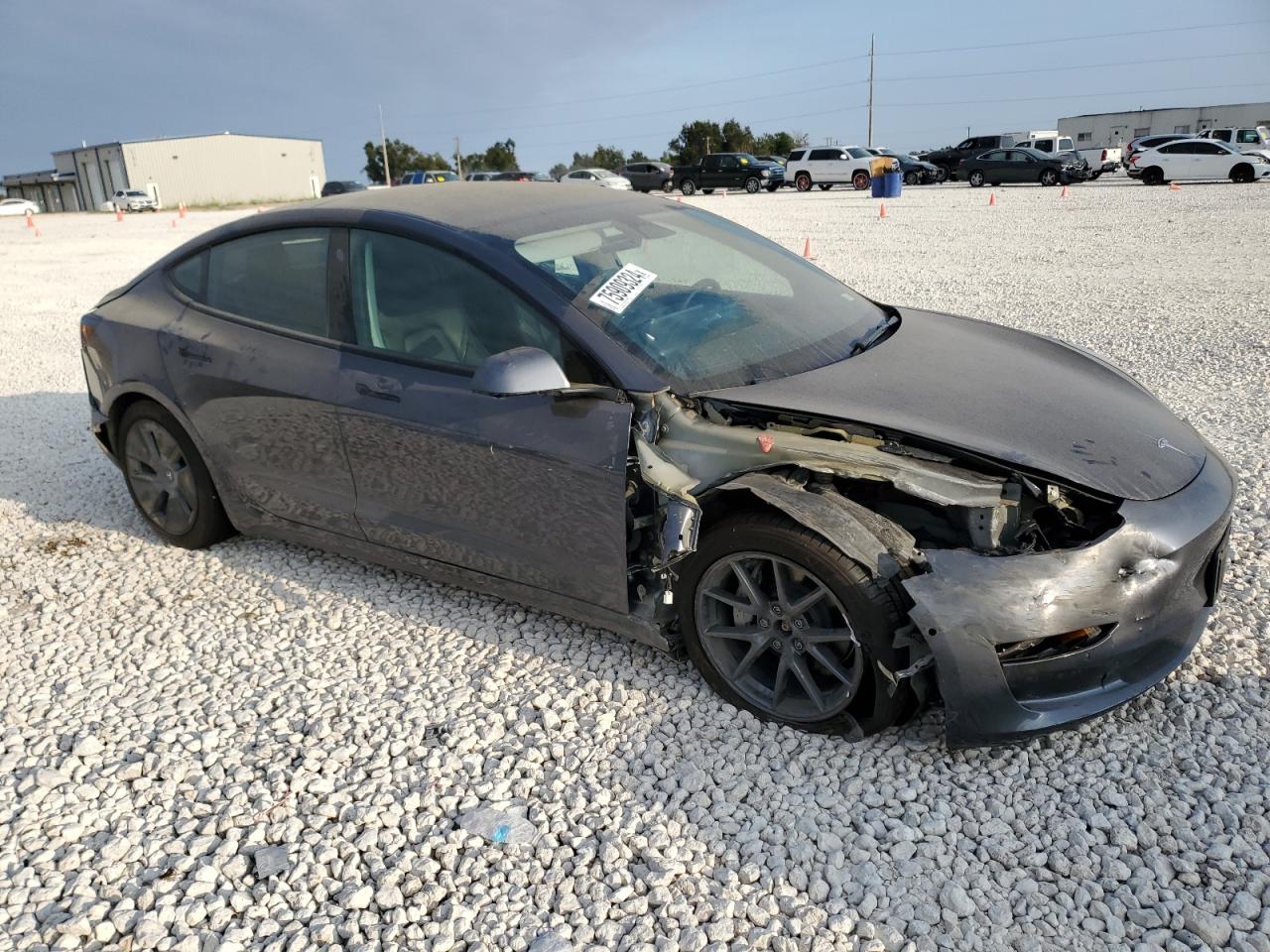 2022 TESLA MODEL 3  VIN:5YJ3E1EB4NF179330