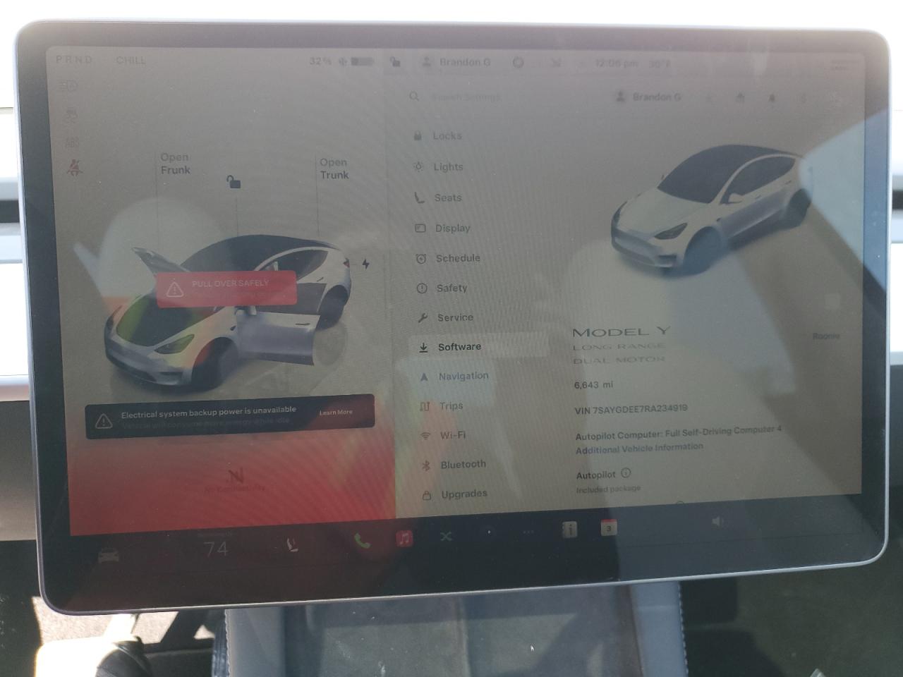 2024 TESLA MODEL Y  VIN:7SAYGDEE7RA234919