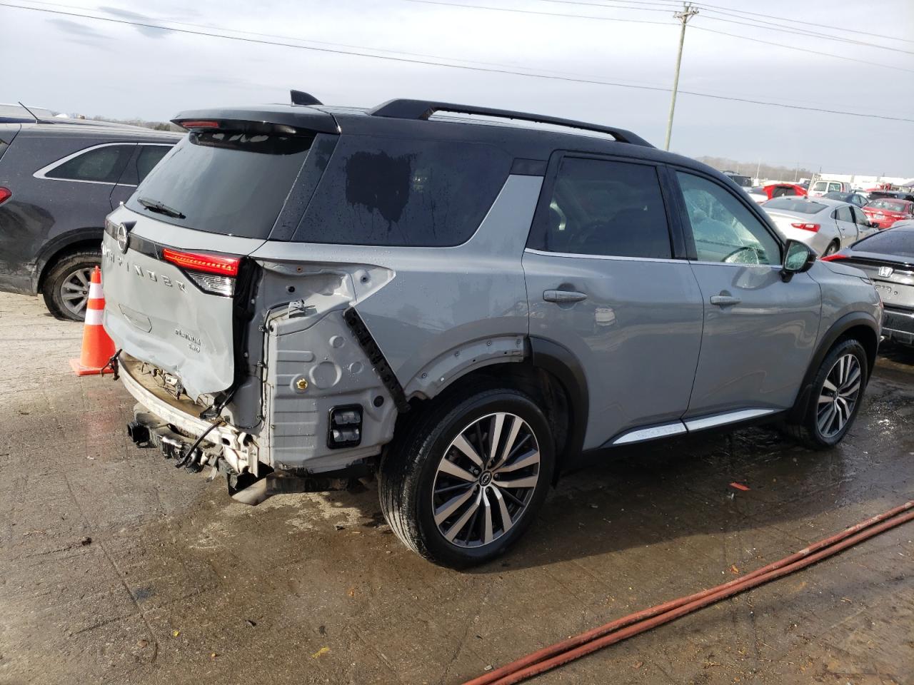 2022 NISSAN PATHFINDER PLATINUM VIN:5N1DR3DK4NC211482