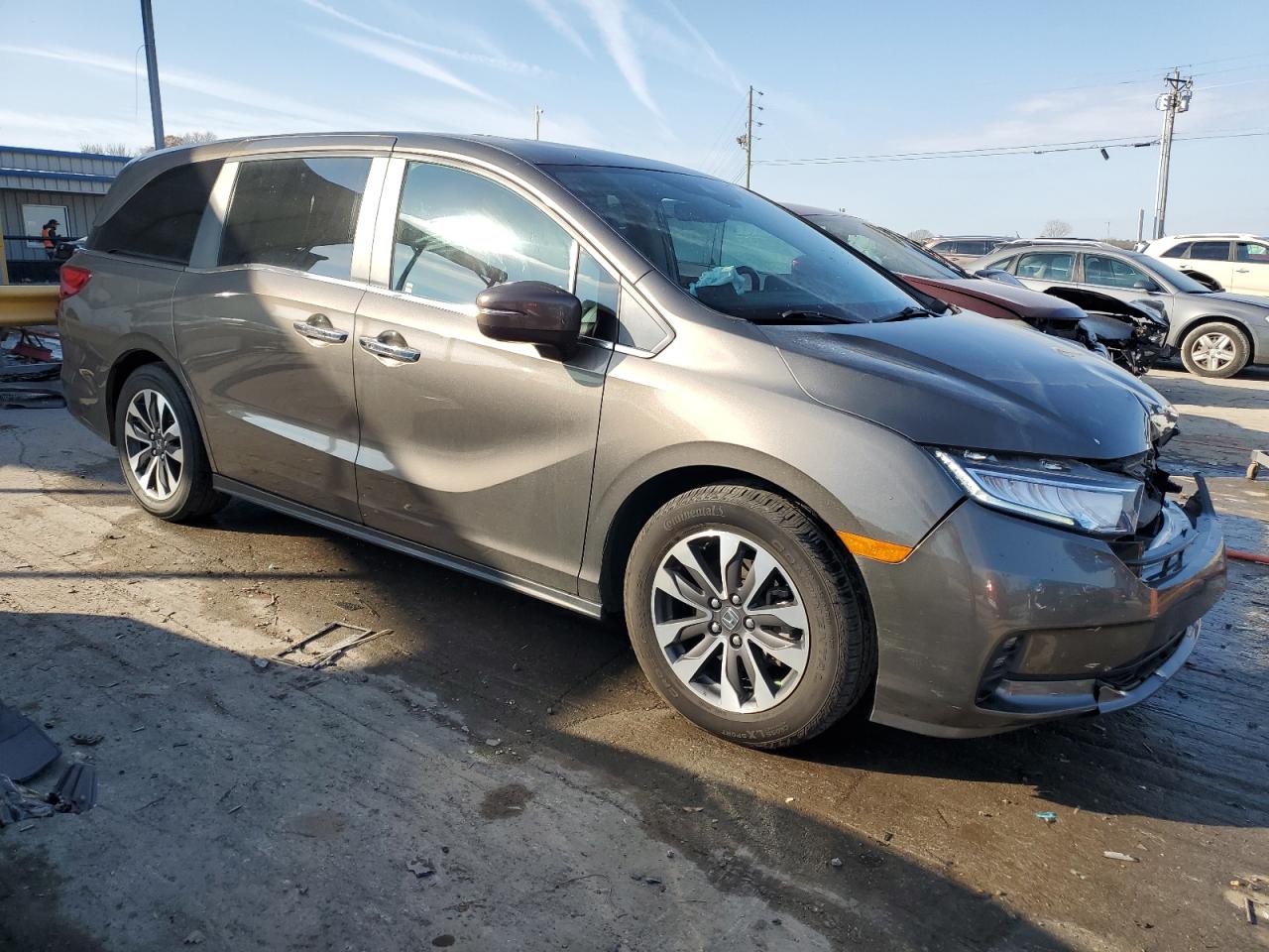 2022 HONDA ODYSSEY EXL VIN:5FNRL6H74NB008338