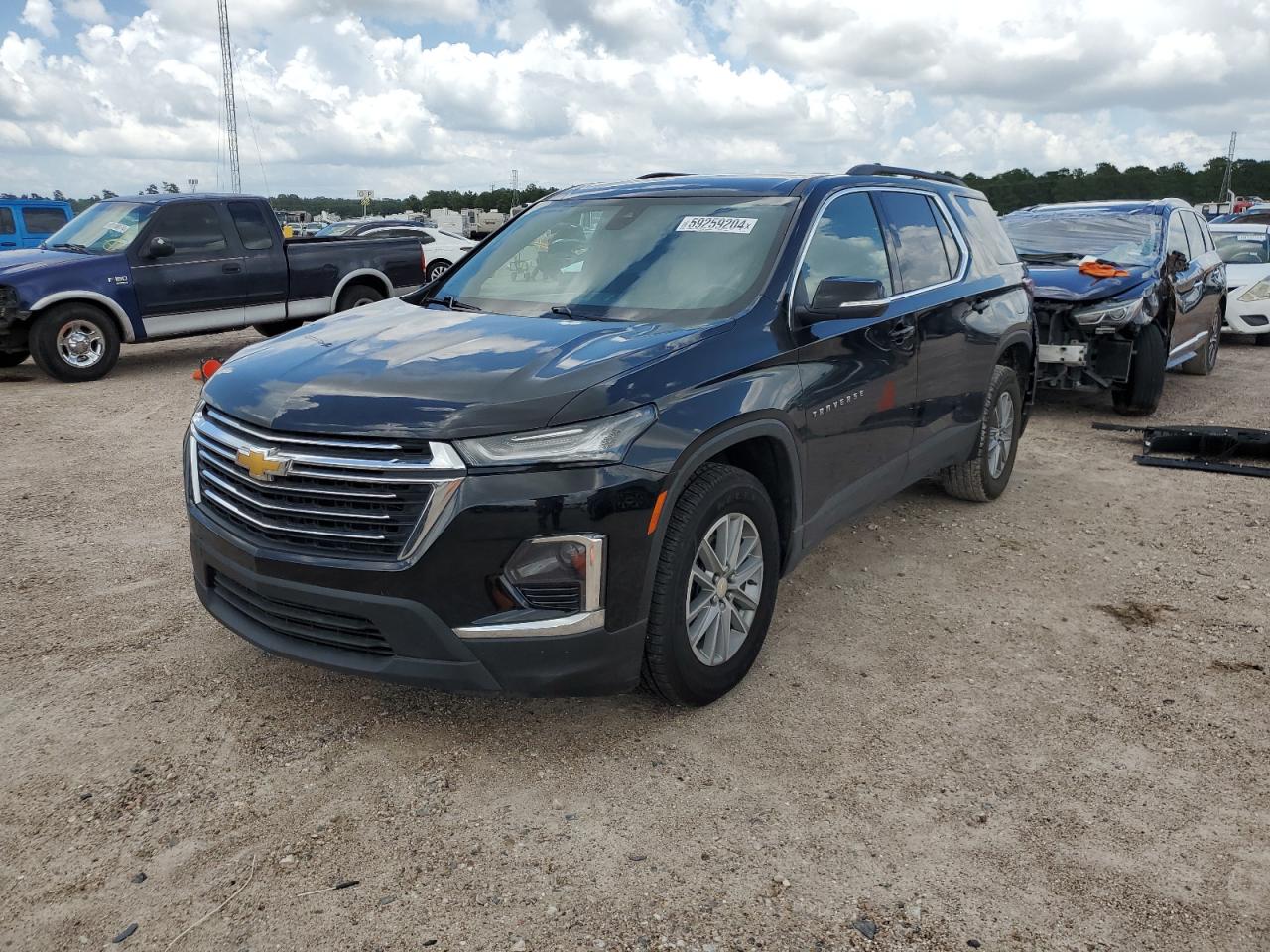 2022 CHEVROLET TRAVERSE LT VIN:1GNERHKW4NJ142839