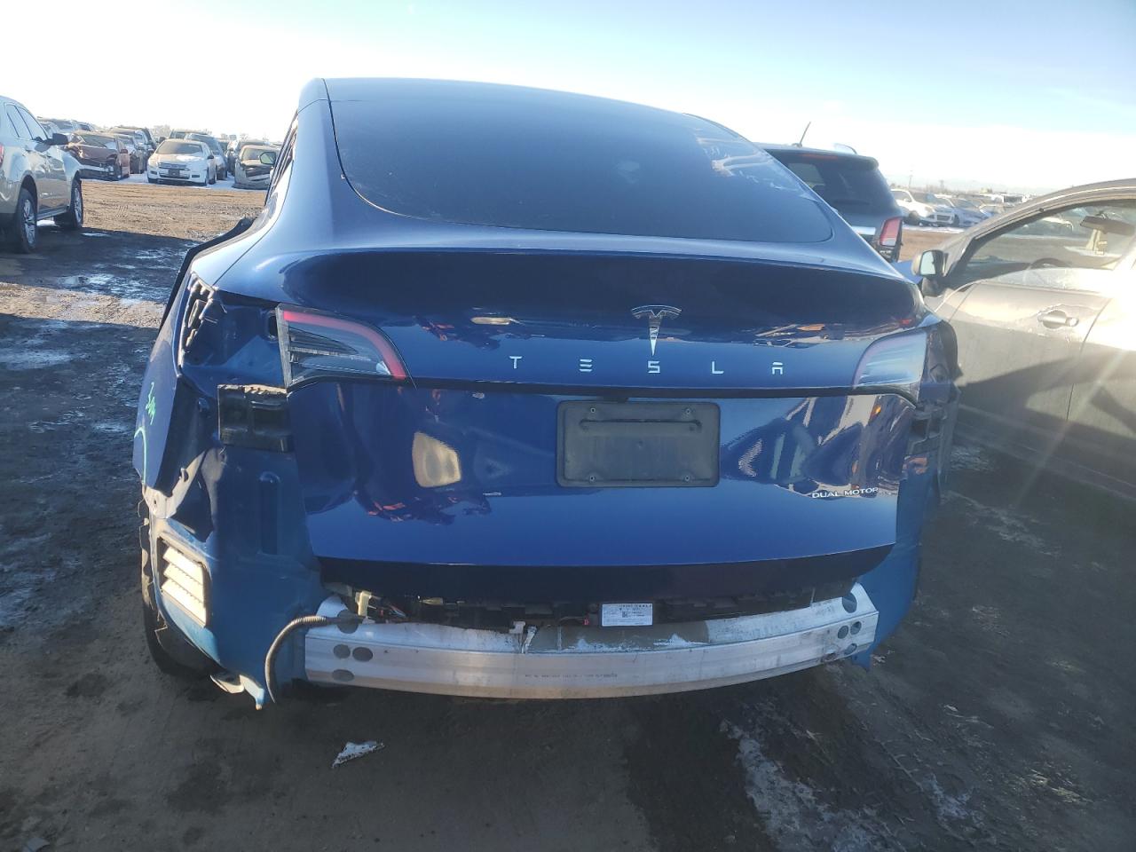 2023 TESLA MODEL Y  VIN:7SAYGAEE2PF910238
