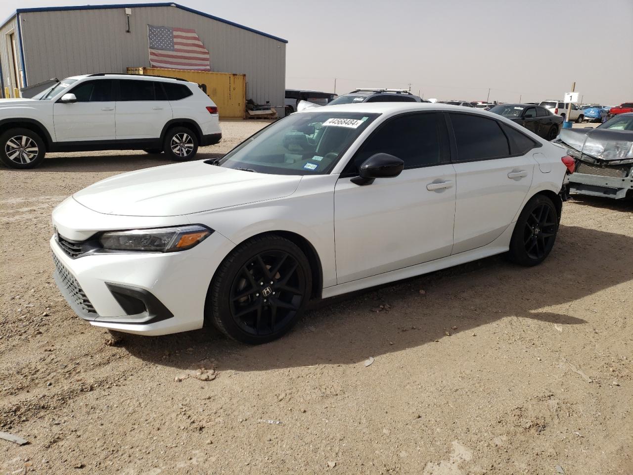 2022 HONDA CIVIC SPORT VIN:2HGFE2F5XNH596636