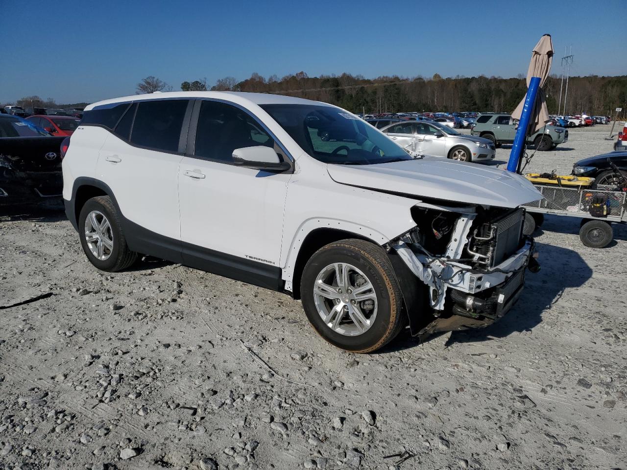 2022 GMC TERRAIN SLE VIN:3GKALMEV7NL165839