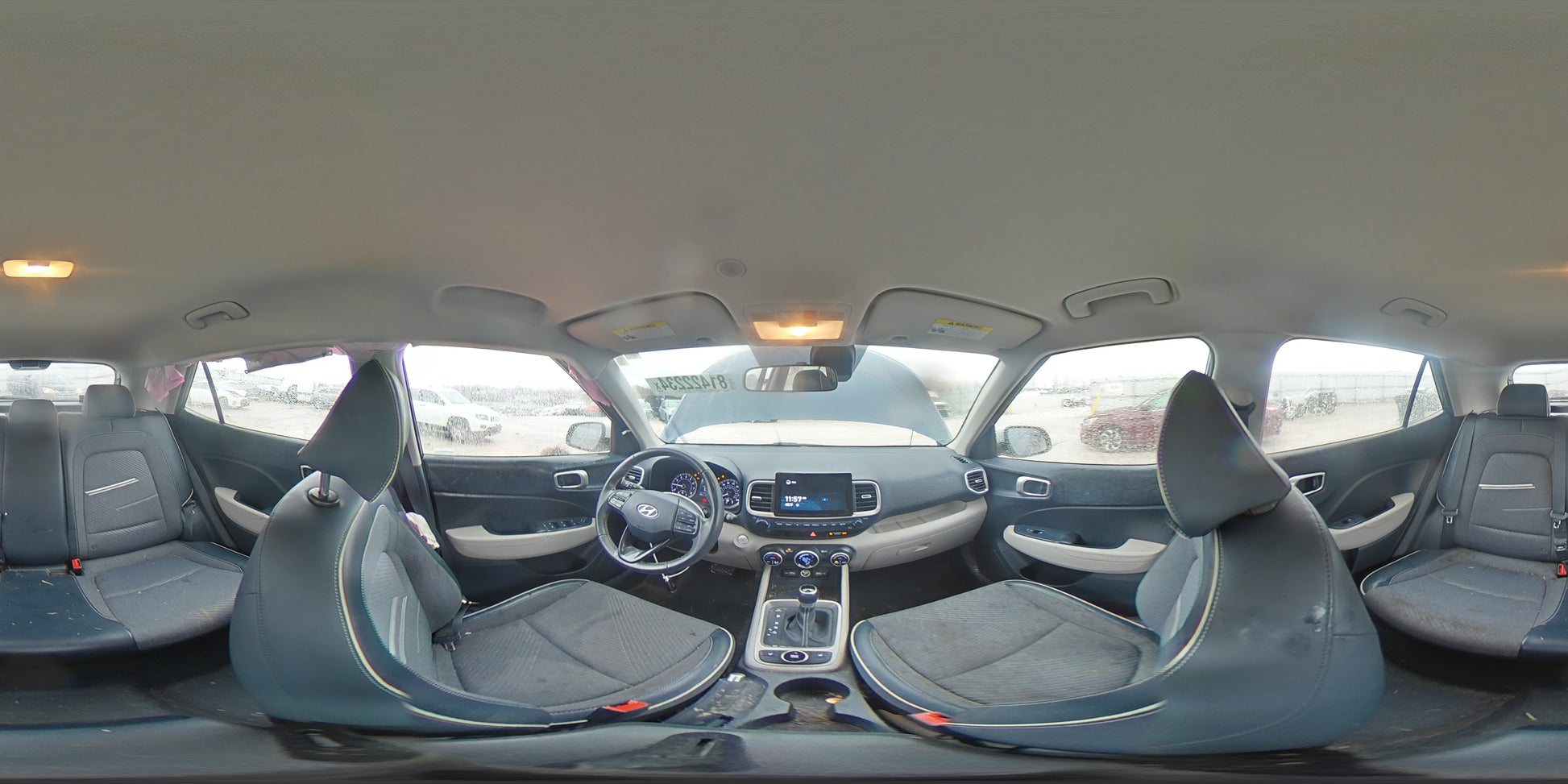 2022 HYUNDAI VENUE SEL VIN:KMHRC8A3XNU151347