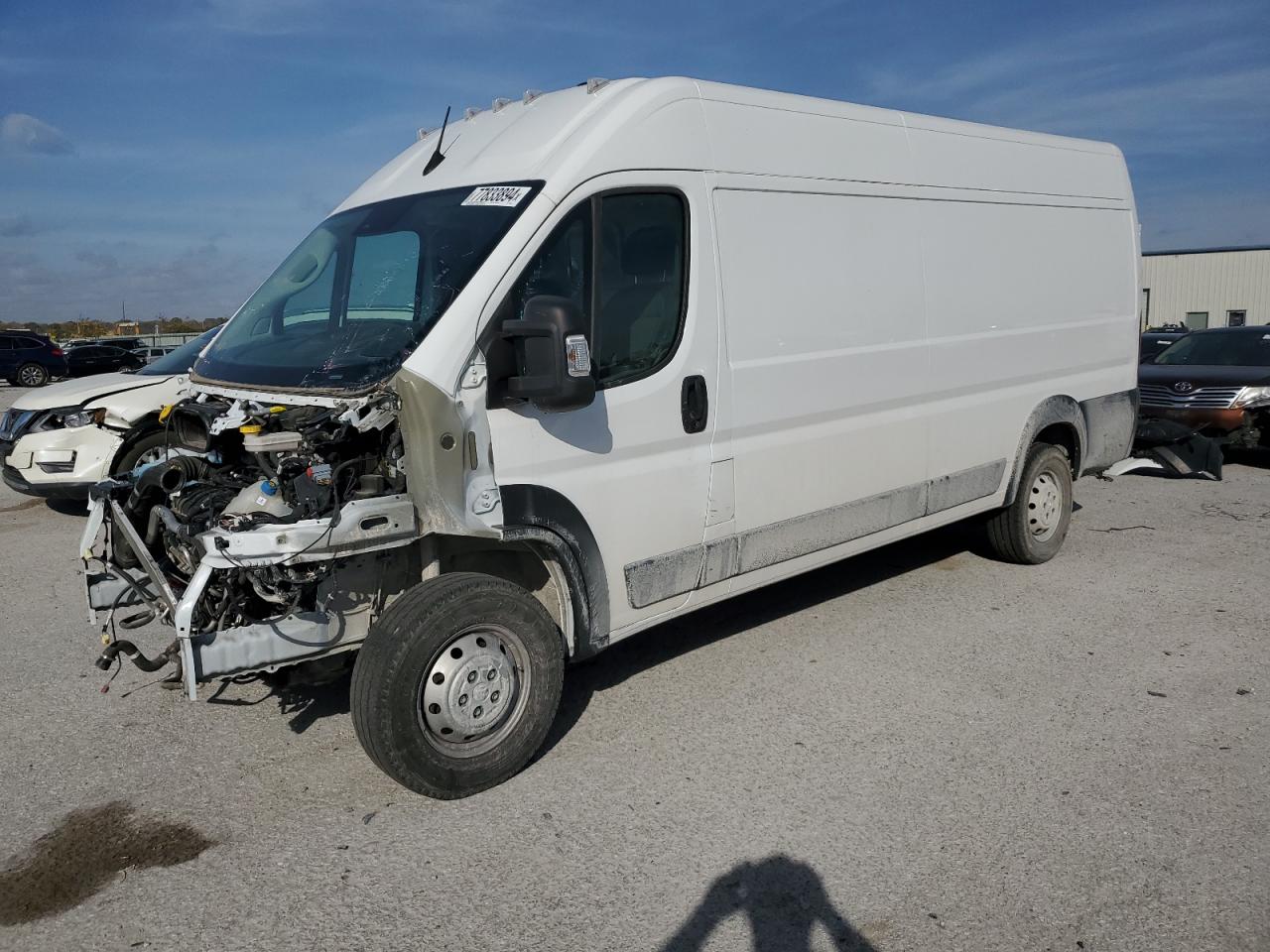 2023 RAM PROMASTER 3500 3500 HIGH VIN:3C6MRVJG7PE537246