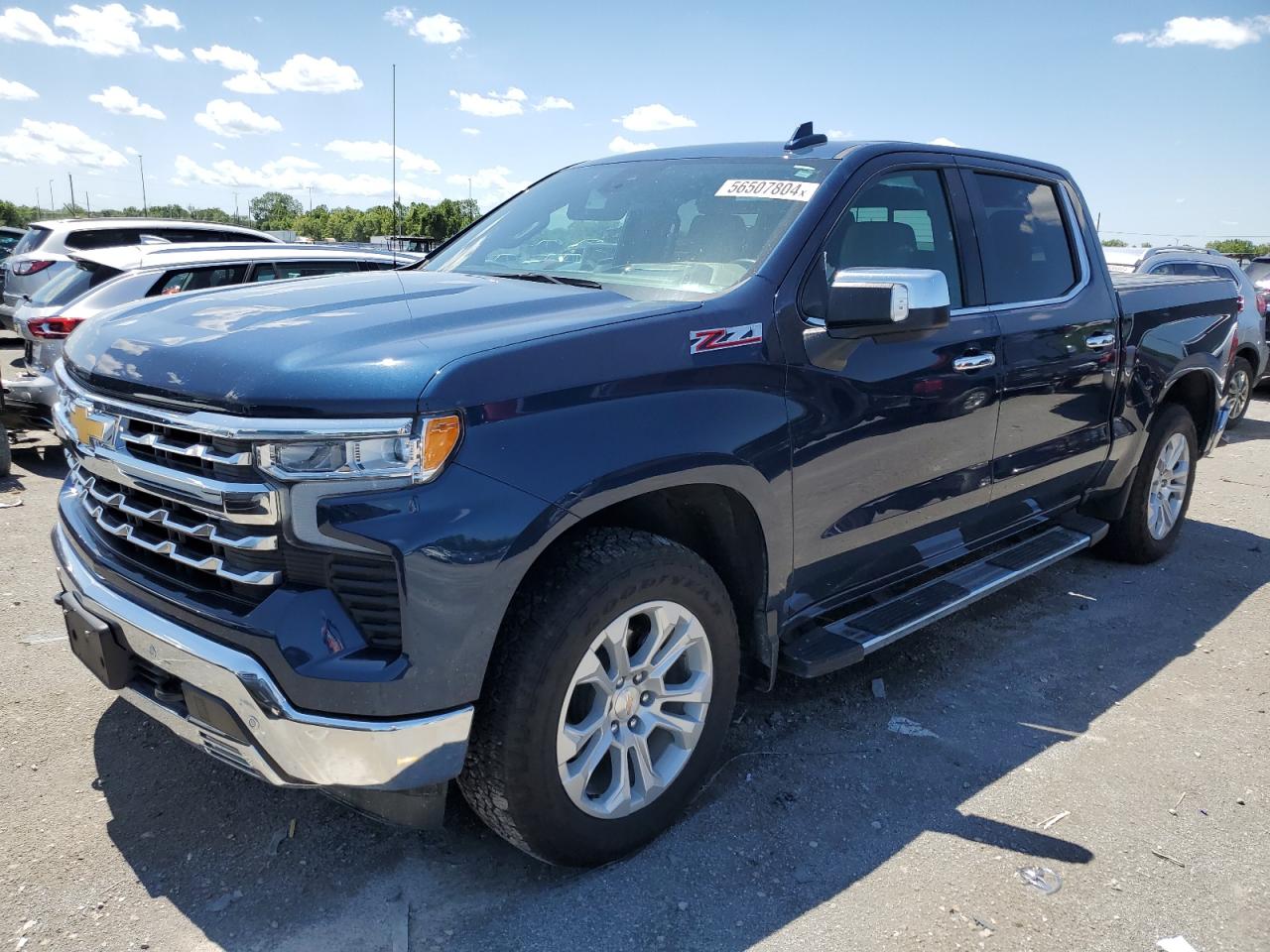 2022 CHEVROLET SILVERADO K1500 LTZ VIN:2GCUDGED6N1512769