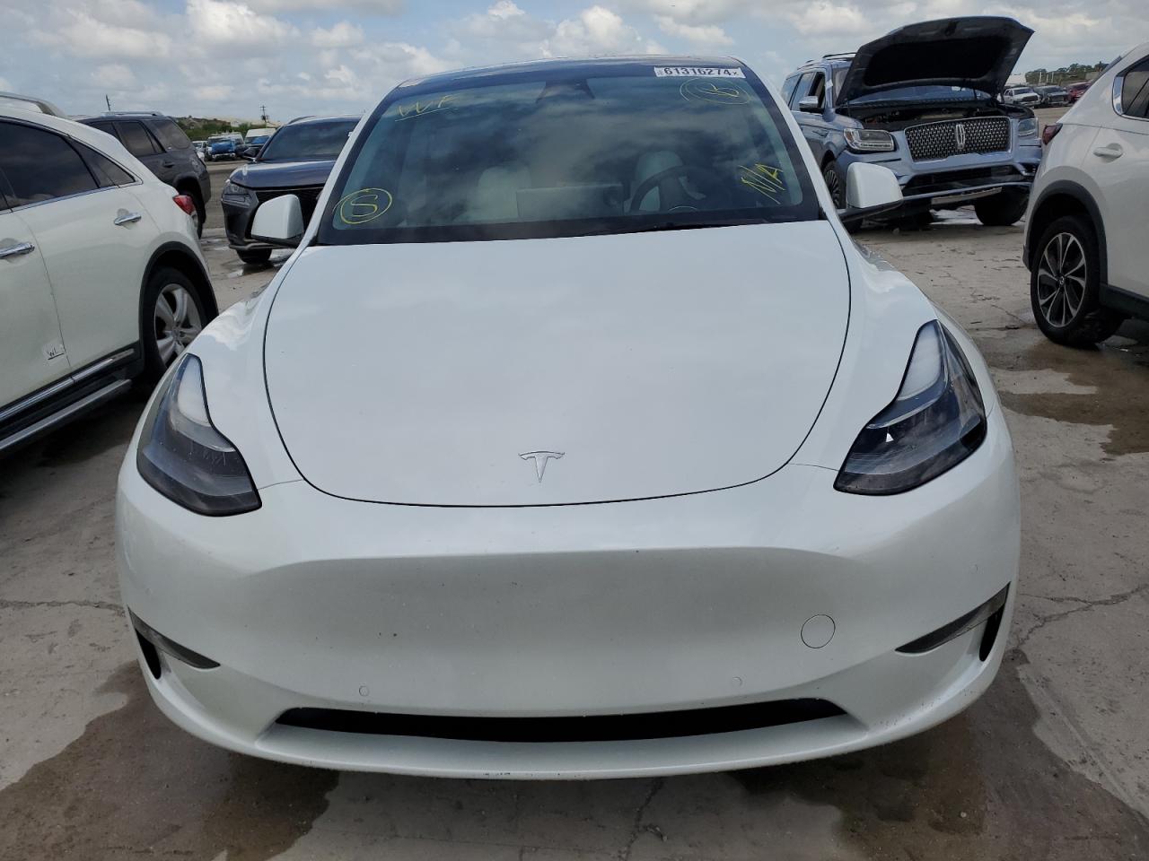 2022 TESLA MODEL Y  VIN:7SAYGDEFXNF372346