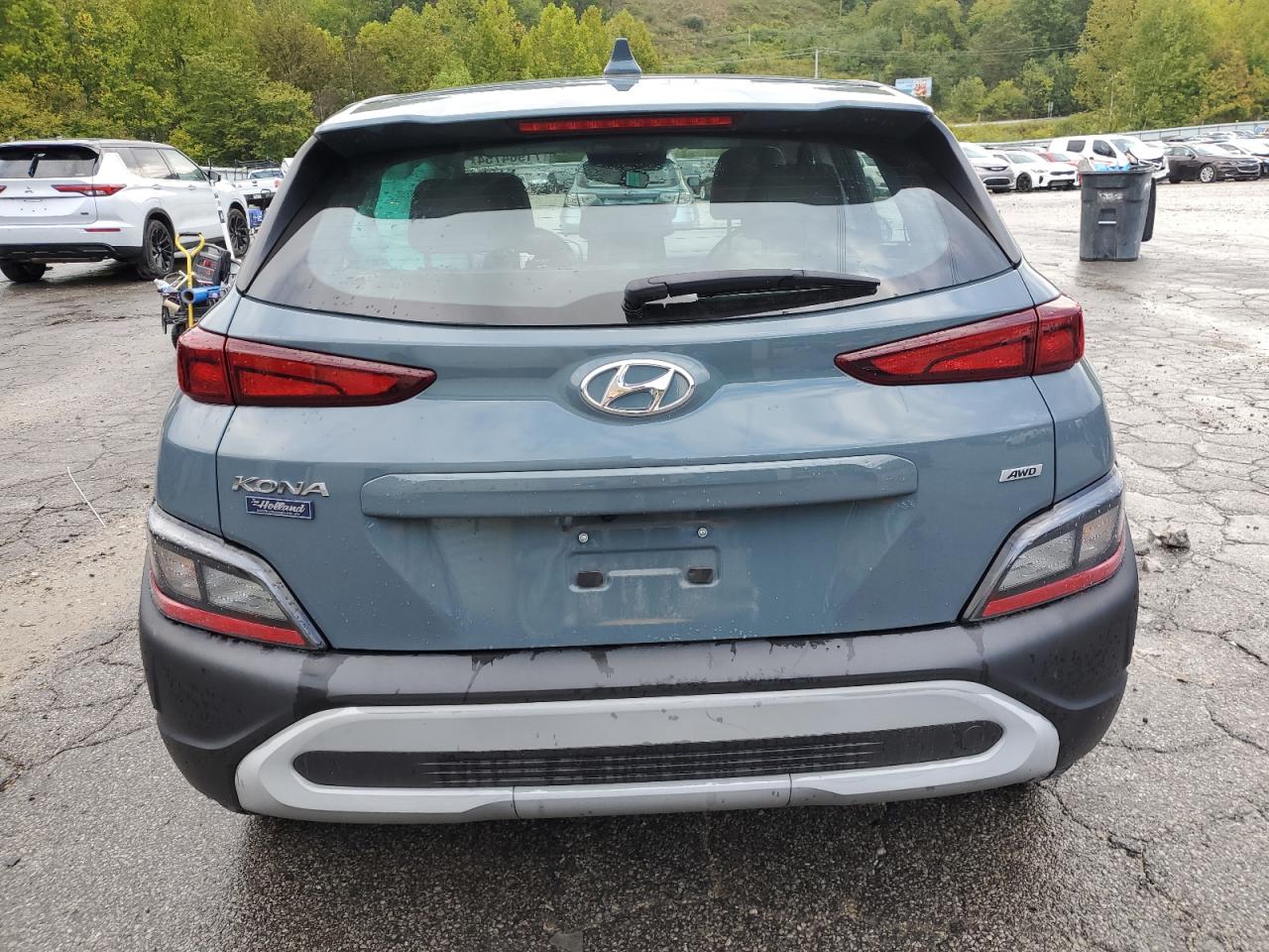 2022 HYUNDAI KONA SEL VIN:KM8K2CAB6NU777105