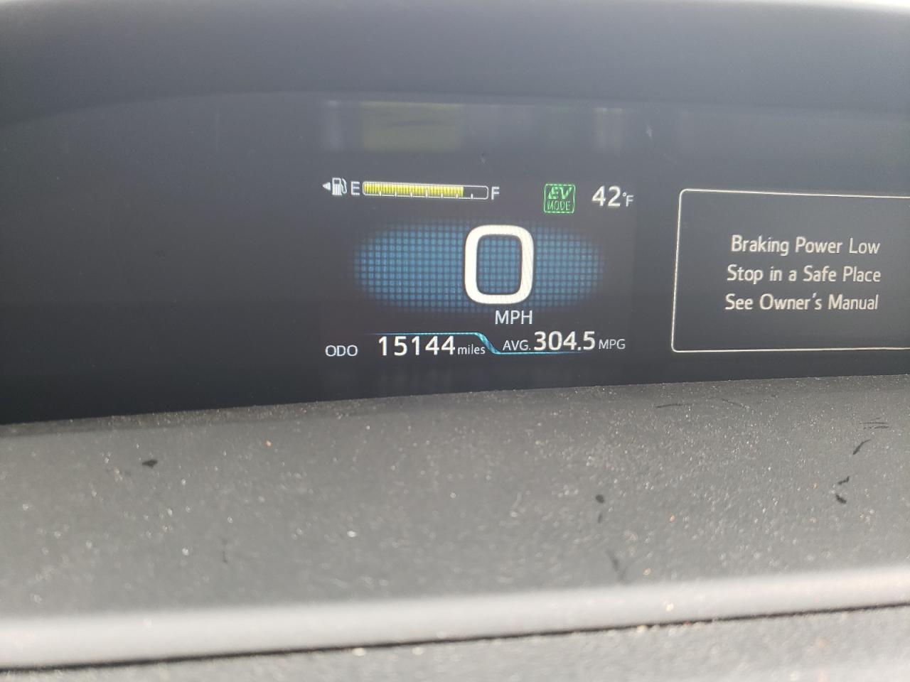 2022 TOYOTA PRIUS PRIME LE VIN:JTDKAMFP5N3199537