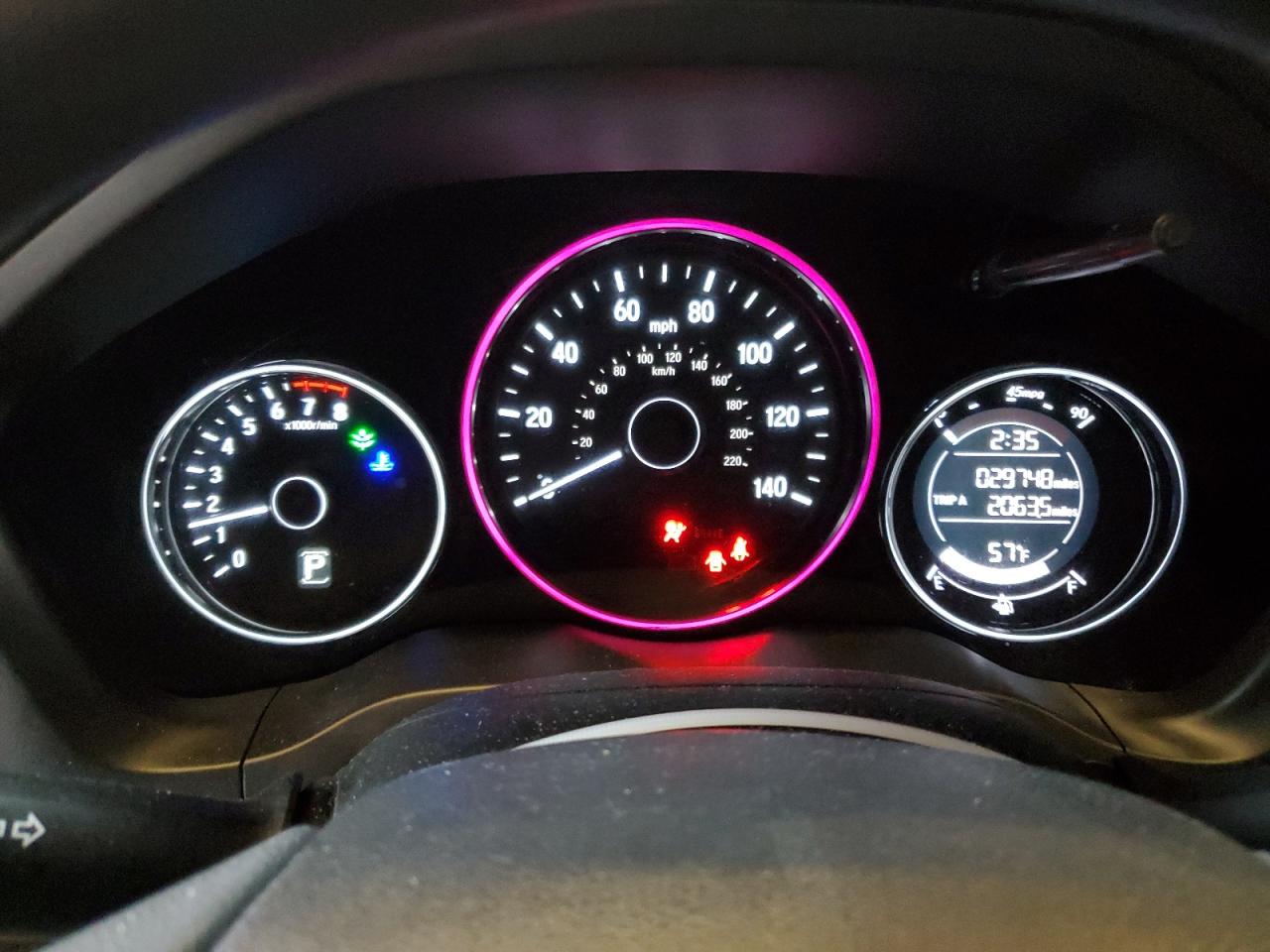 2022 HONDA HR-V LX VIN:3CZRU5H31NM720834