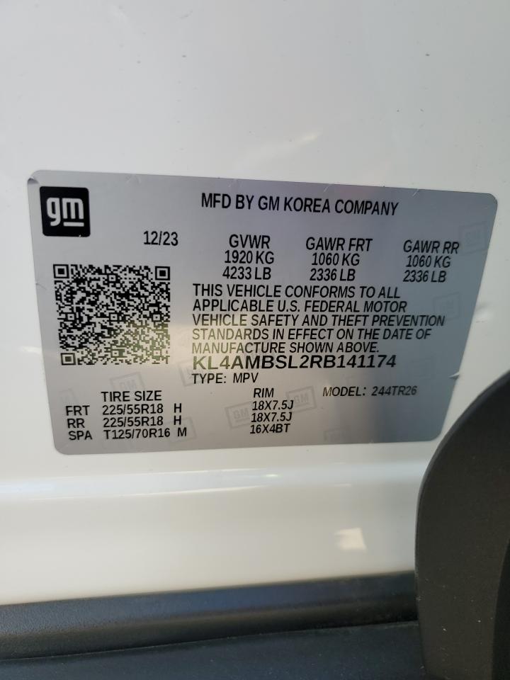 2024 BUICK ENCORE GX PREFERRED VIN:KL4AMBSL2RB141174