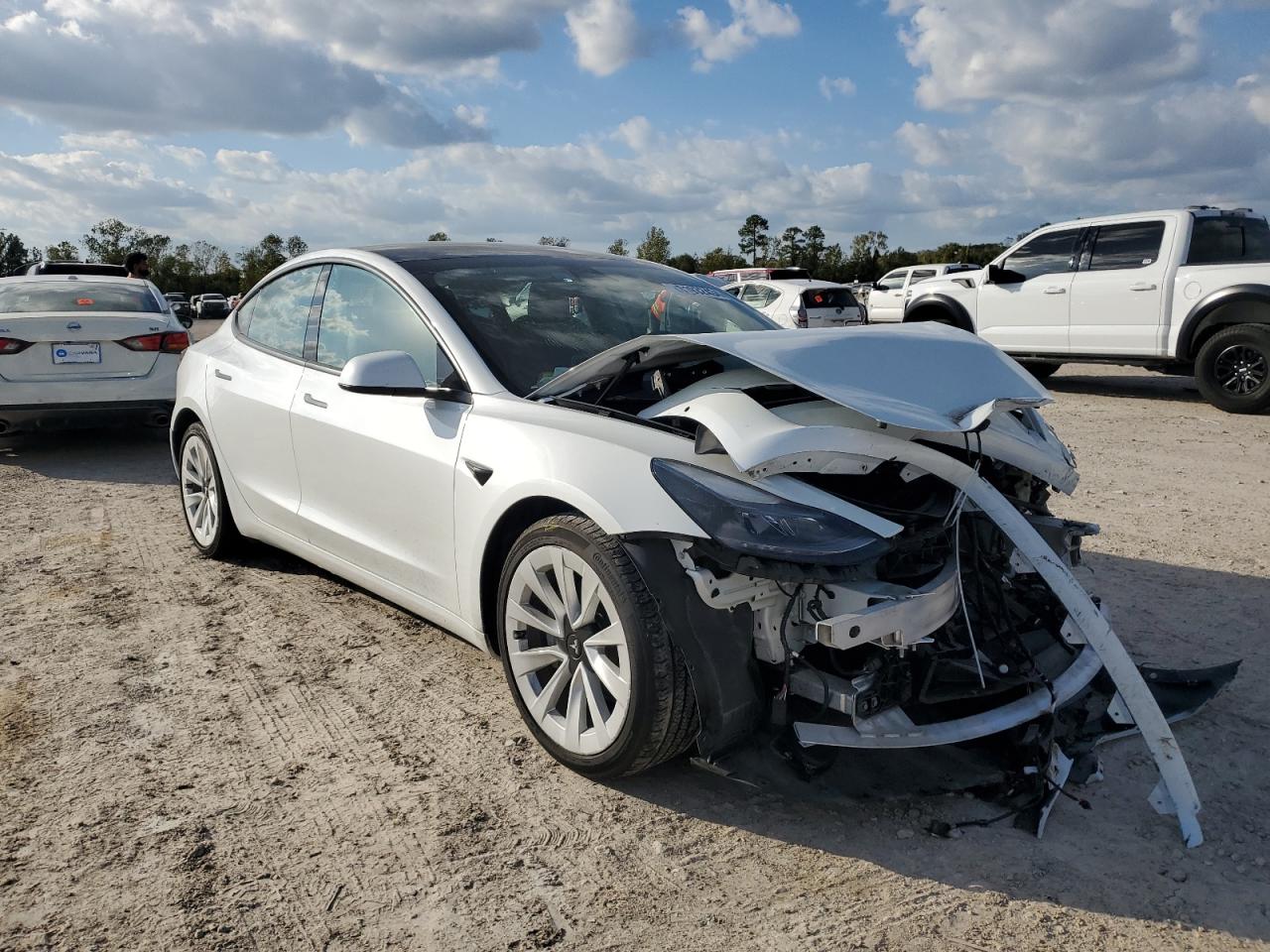 2022 TESLA MODEL 3 VIN:5YJ3E1EA9NF310713