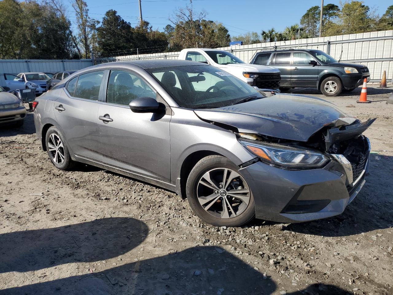 2022 NISSAN SENTRA SV VIN:3N1AB8CV5NY284665