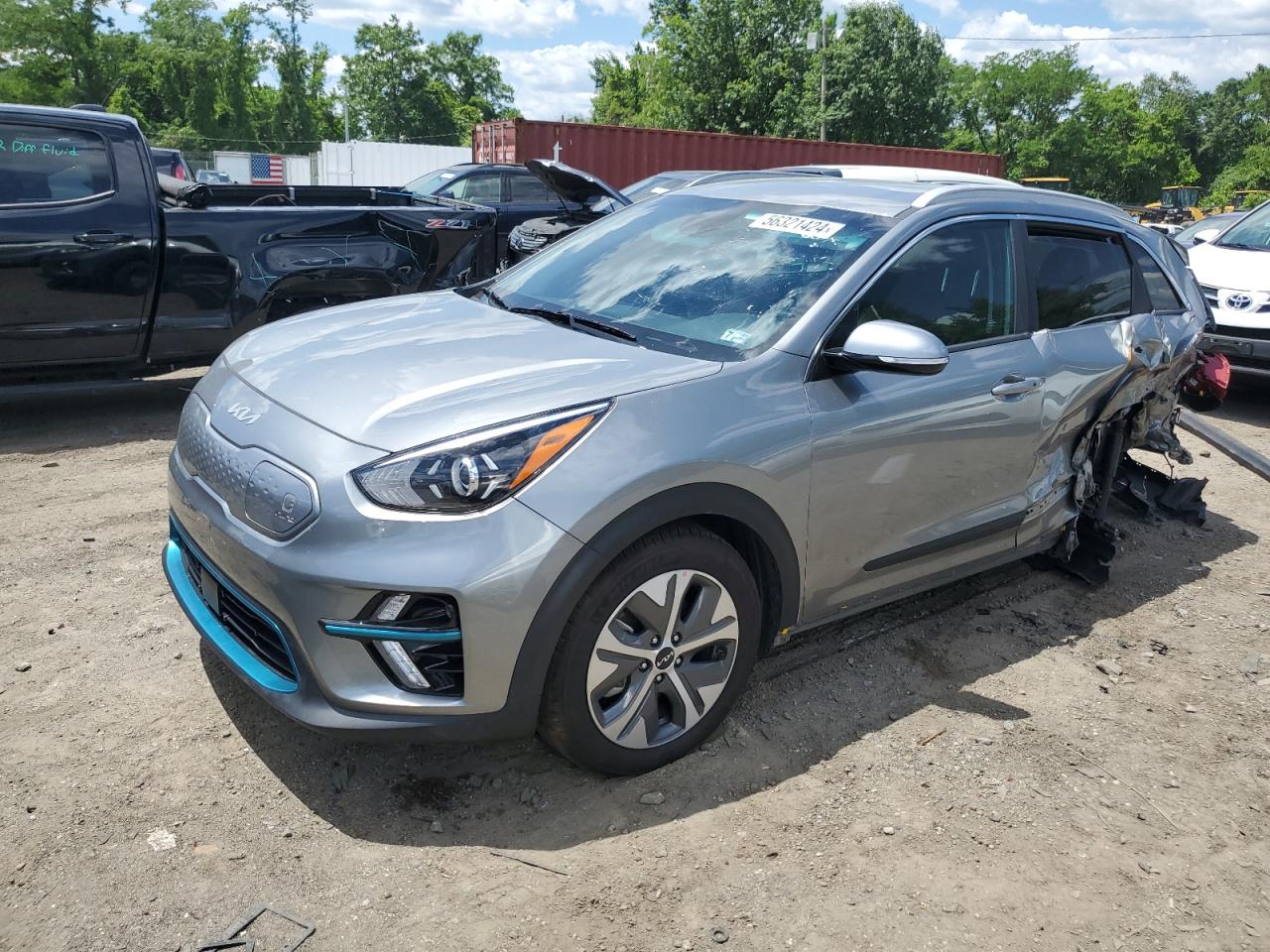 2022 KIA NIRO S VIN:KNDCC3LGXN5153901