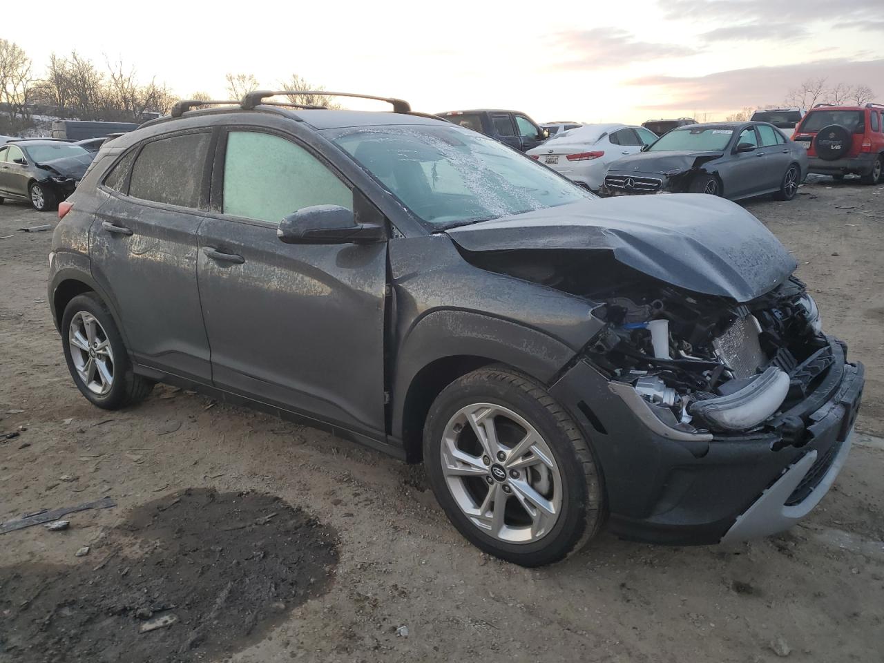 2022 HYUNDAI KONA SEL VIN:KM8K62AB9NU814694
