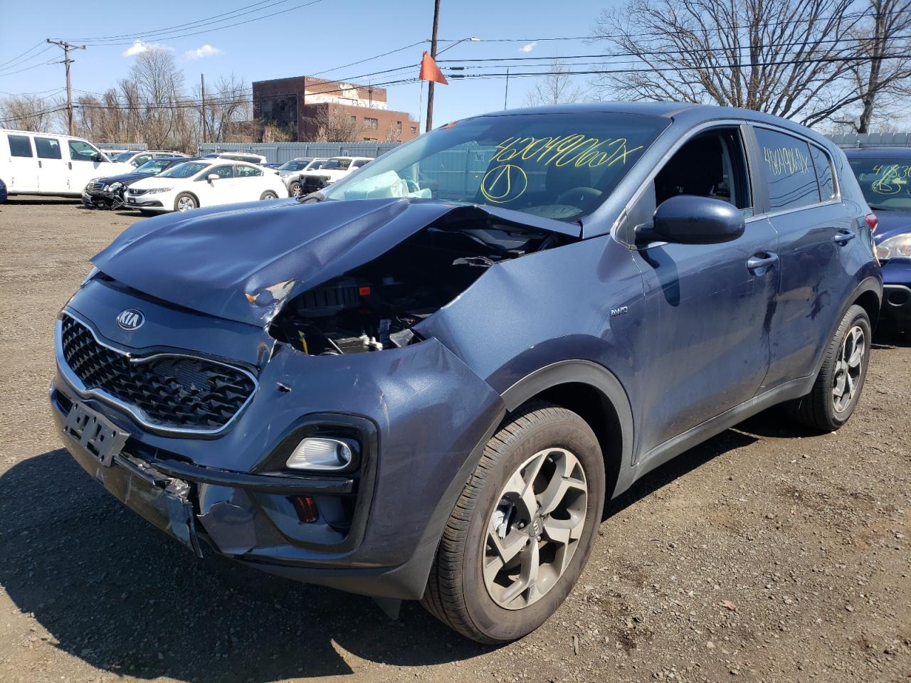 2022 KIA SPORTAGE LX VIN:KNDPMCAC6N7013928