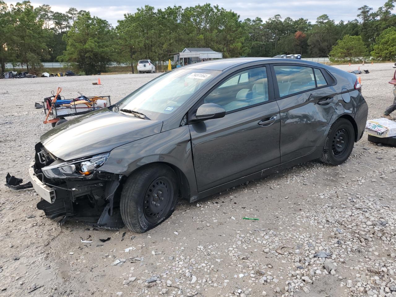 2022 HYUNDAI IONIQ BLUE VIN:KMHC65LC2NU281342