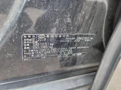 2018 Genesis G70 KMTG441BDJU009646 VIN:KMTG441BDJU009646