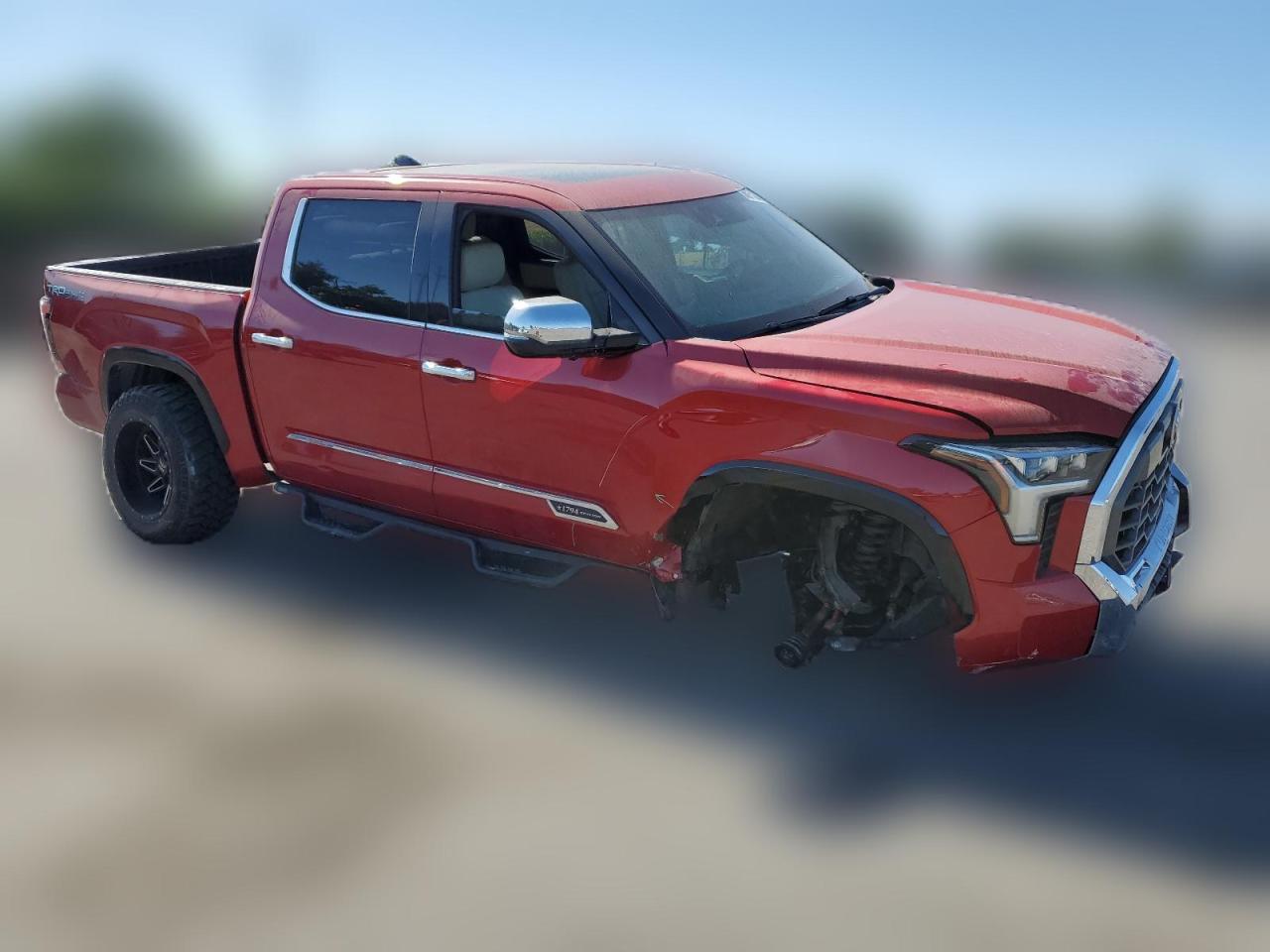 2022 TOYOTA TUNDRA CREWMAX PLATINUM VIN:5TFMA5DBXNX004885