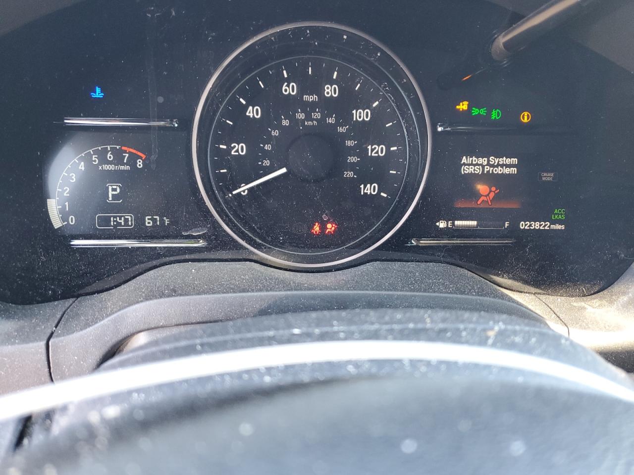 2022 HONDA HR-V EXL VIN:3CZRU6H72NM731902