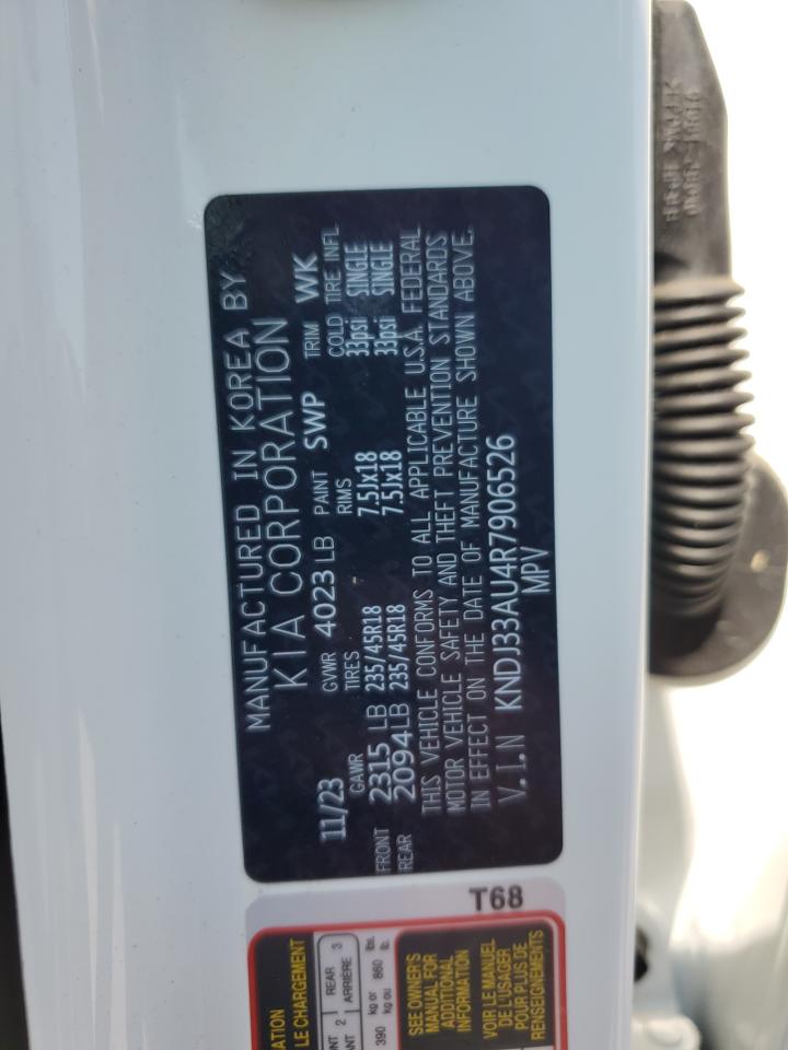 2024 KIA SOUL EX VIN:KNDJ33AU4R7906526
