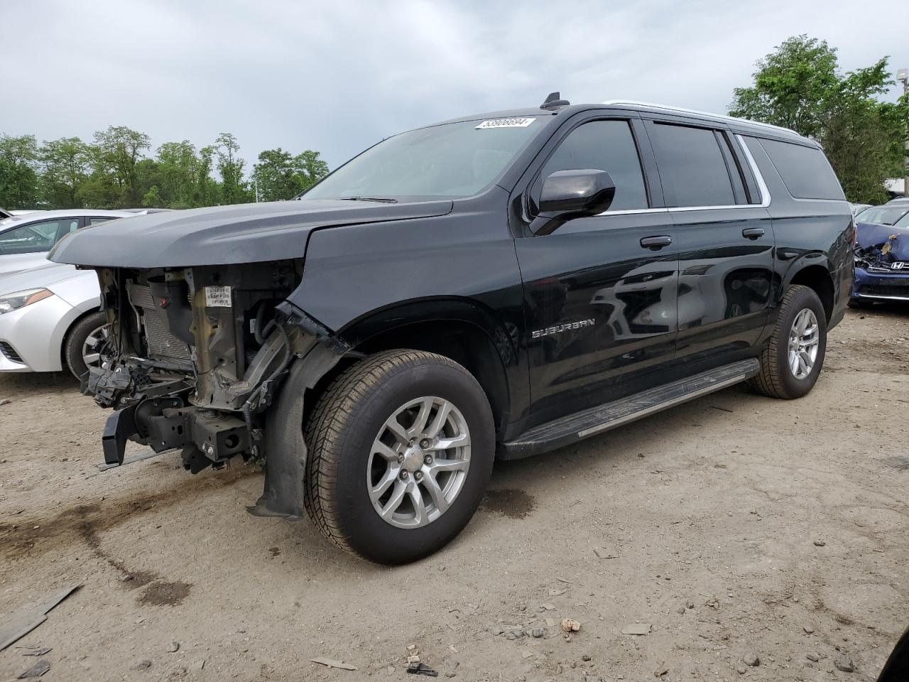 2022 CHEVROLET SUBURBAN K1500 LT VIN:1GNSKCKD3NR137397