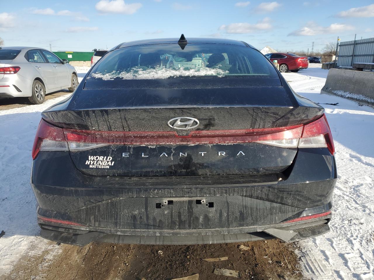 2022 HYUNDAI ELANTRA SEL VIN:KMHLS4AG8NU313013