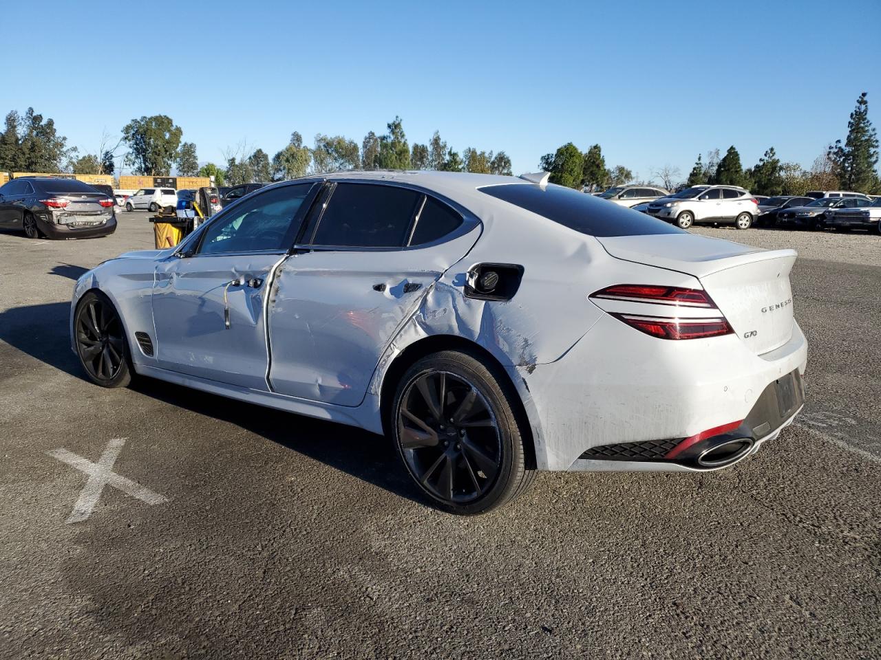 2022 GENESIS G70 BASE VIN:KMTG54TE9NU081984