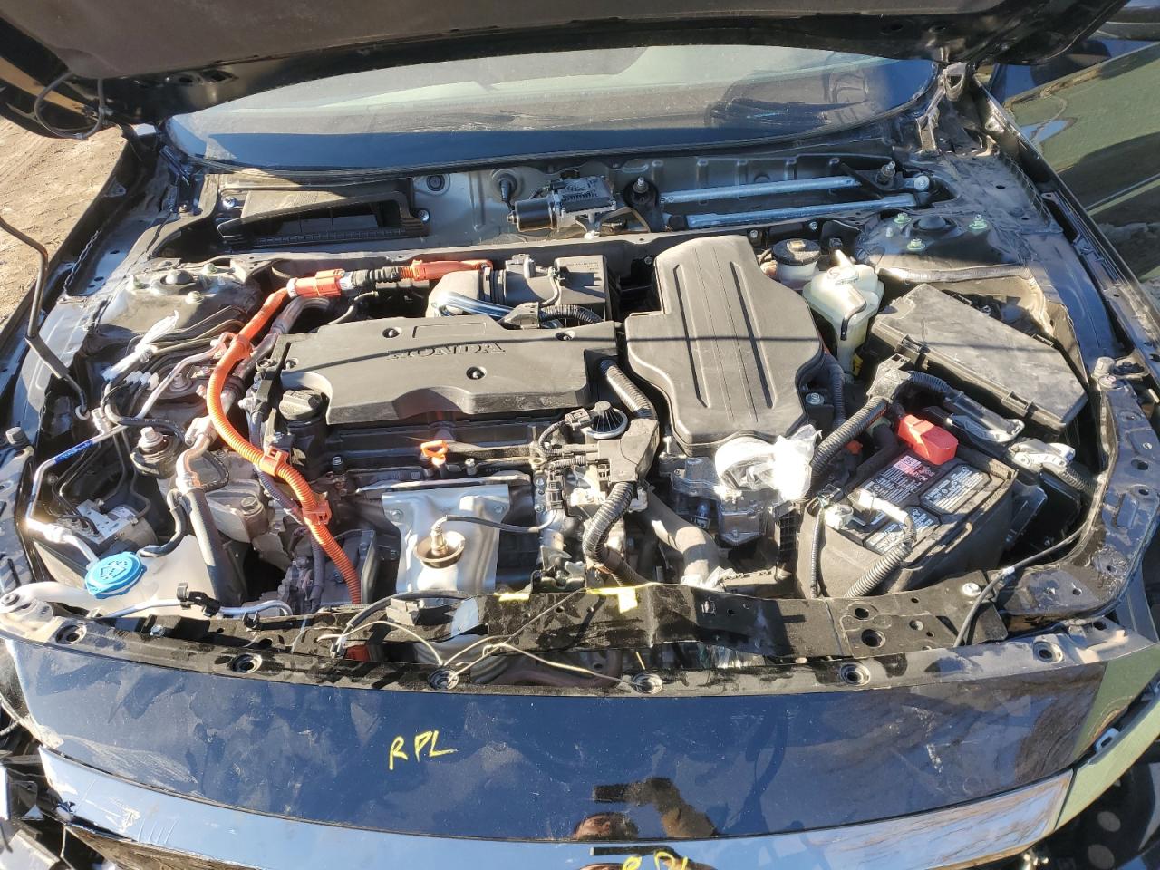 2022 HONDA ACCORD HYBRID SPORT VIN:1HGCV3F22NA036476