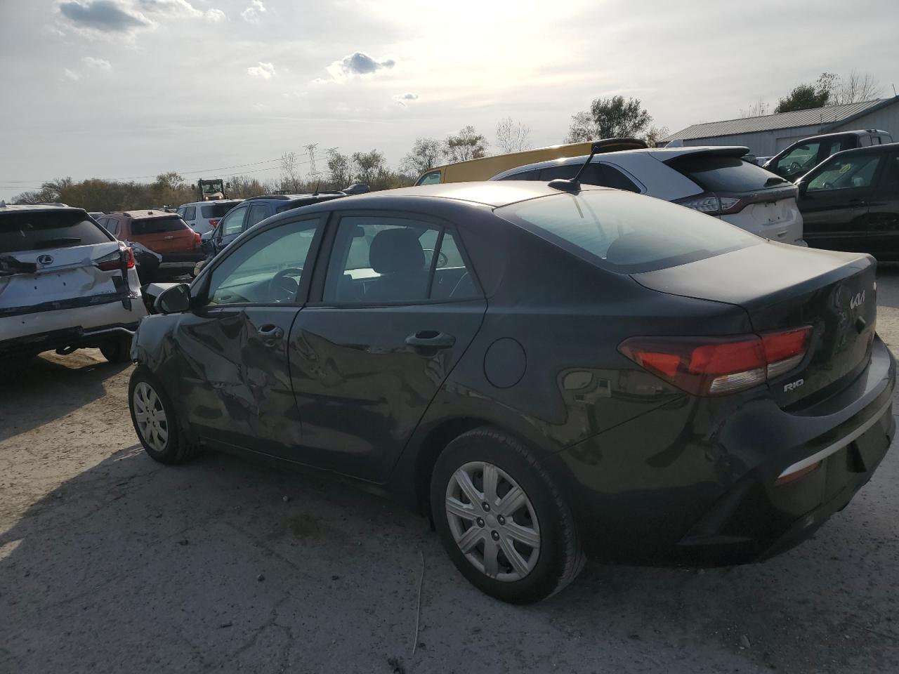 2022 KIA RIO LX VIN:3KPA24AD9NE458383