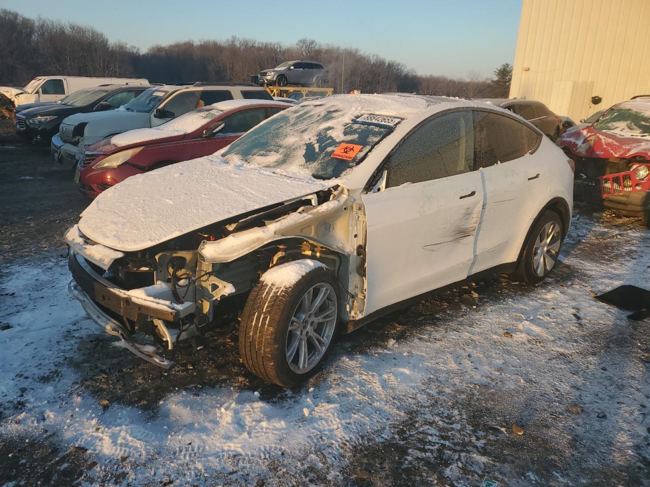 2023 TESLA MODEL Y  VIN:7SAYGDEE2PA121358