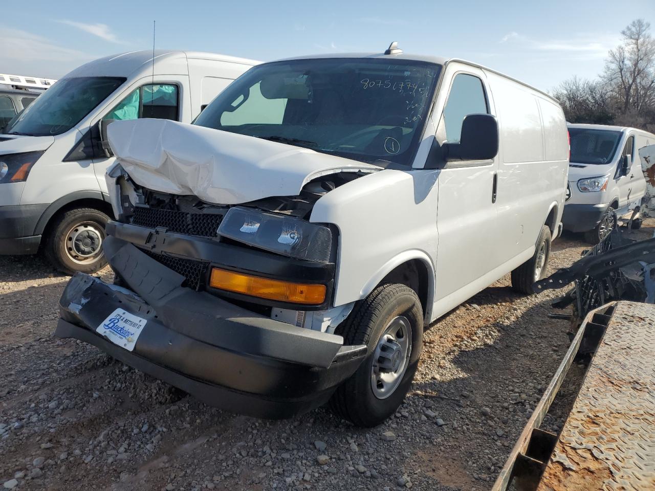 2023 CHEVROLET EXPRESS G2500  VIN:1GCWGAFP1P1248651