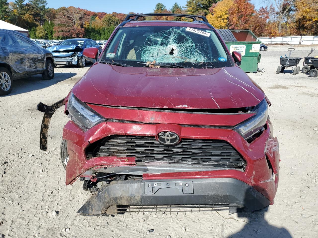 2022 TOYOTA RAV4 XLE VIN:2T3P1RFV5NW326091