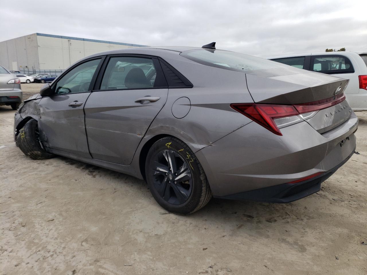2022 HYUNDAI ELANTRA BLUE VIN:KMHLM4AJ5NU030073