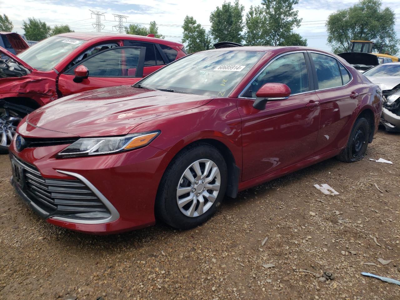 2022 TOYOTA CAMRY LE VIN:4T1C31AK0NU038611